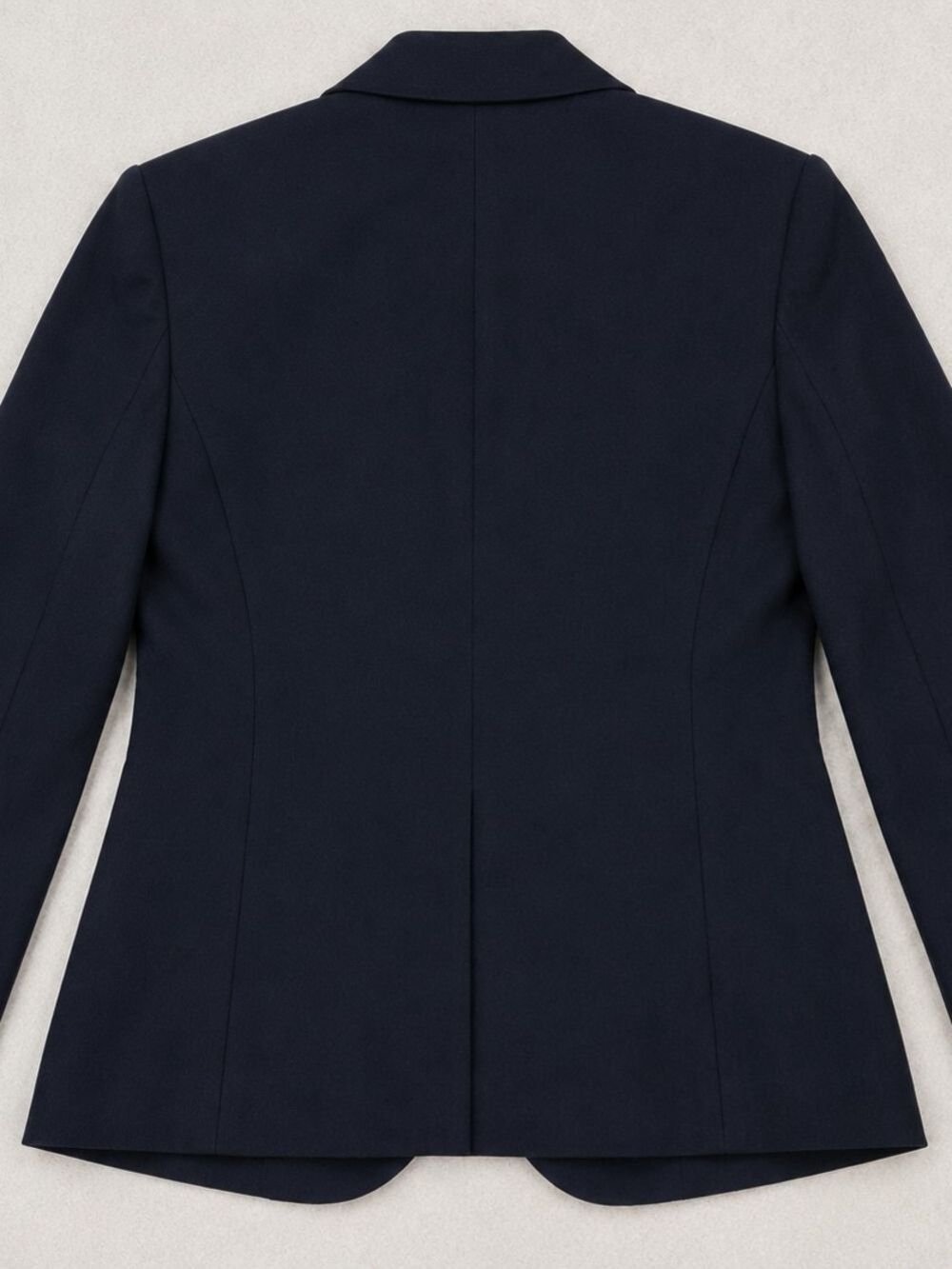 Talbots Women’s 14P Navy Blue 98% Wool Blazer Petite Two Button Lined - Picture 4 of 5